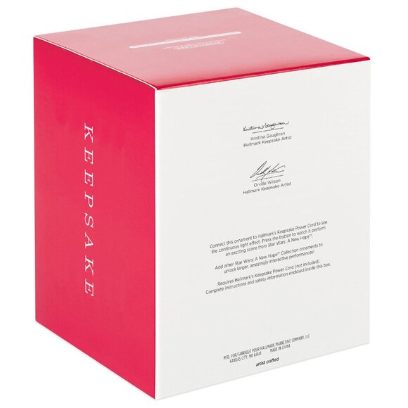 New! Star Wars Storytellers Han Solo & Chewbacca Hallmark Keepsake Ornament 2022 - Picture 2 of 5